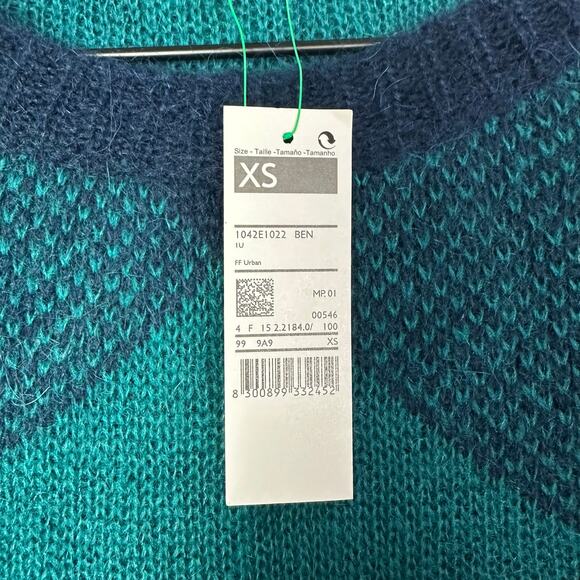 NEW United Colors Of Benetton Mohair Sweater Women's‎ Size XS - Picture 8 of 10